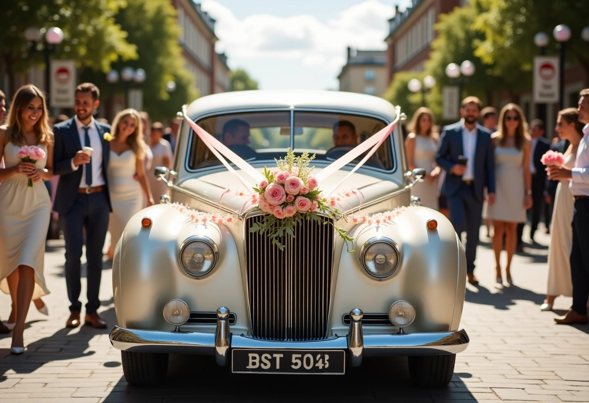 voiture mariage